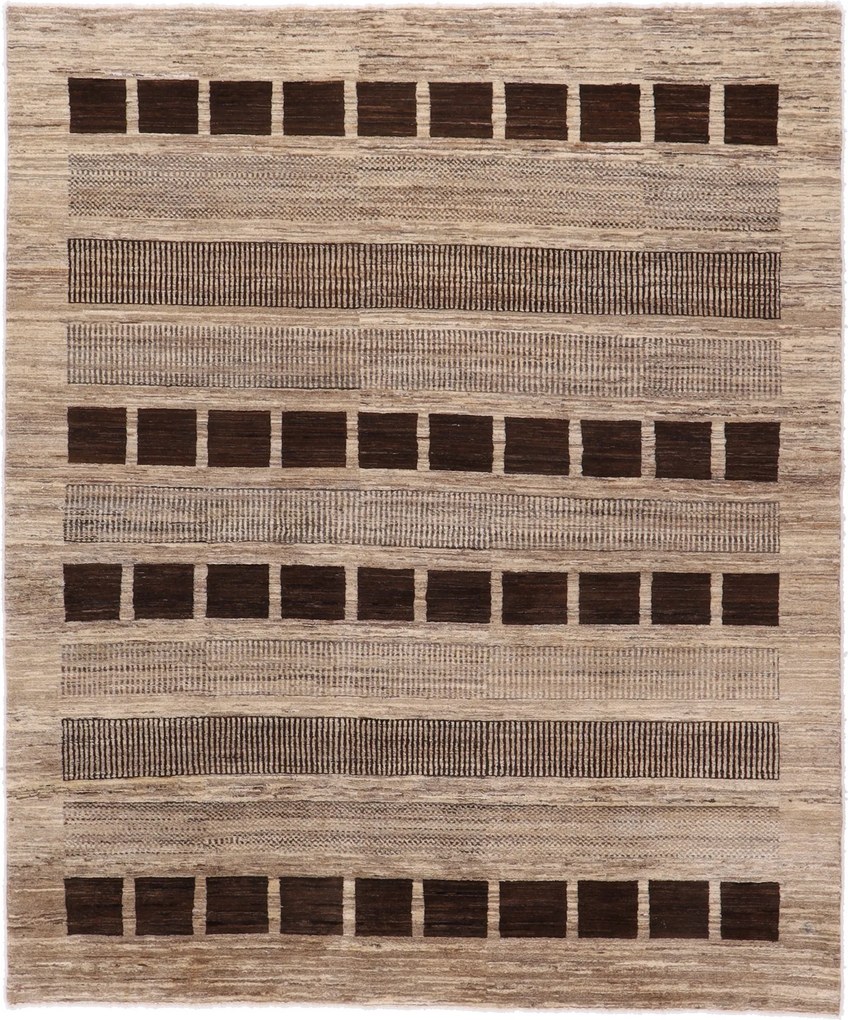 Gabbeh Tappeto 200x240 (Pakistan) Annodato A Mano