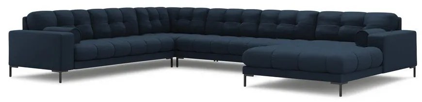 Divano angolare blu (angolo sinistro) Bali - Cosmopolitan Design