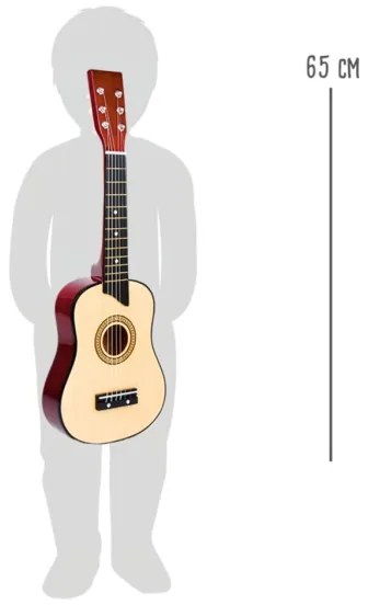 Small Foot - Chitarra giocattolo per bambini in legno