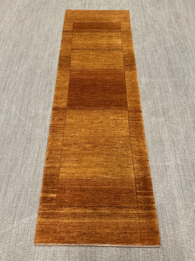 Loribaft Tappeto persiano 90x300 Giallo (Iran) Annodato A Mano