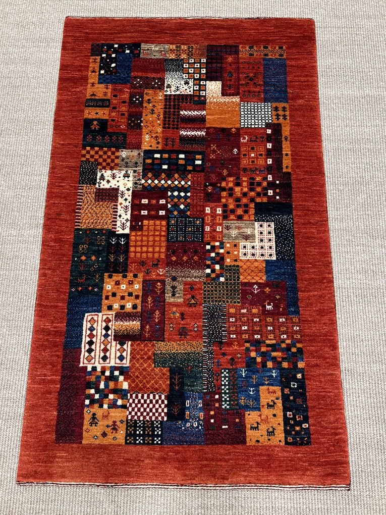 Loribaft Tappeto persiano 130x80 (Iran) Annodato A Mano