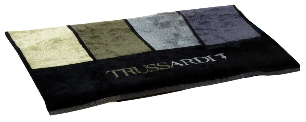 Telo Bagno in Acrilico Dralon Skyscrapers 95X150 Trussardi