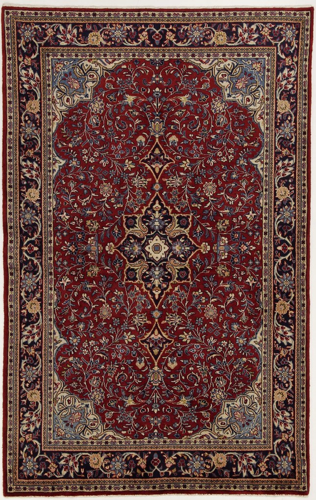 Sarouk Tappeto 210x140 (Iran) Annodato A Mano