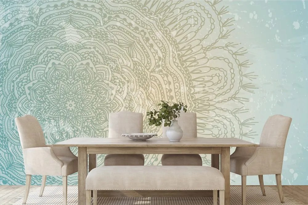 Carta da parati – Mandala decorativa