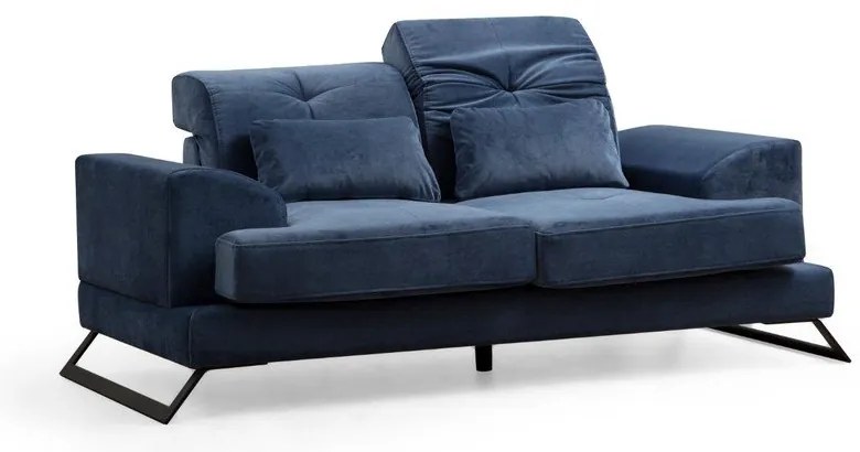 Divano blu 185 cm Frido - Balcab Home