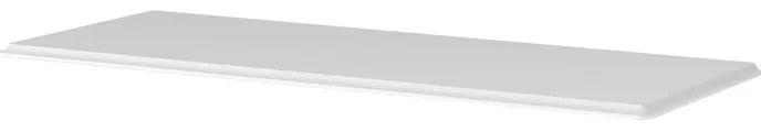 Top per lavabo  BADEN HAUS L 123 x H 1.9 x P 48 cm bianco mdf, opaco