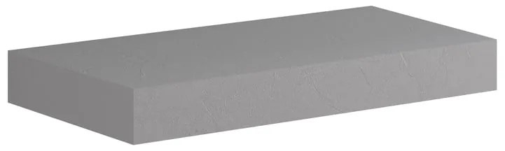 Top per lavabo Brera L 100 x H 9.8 x P 46 cm malta grigia mdf