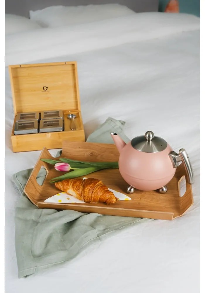 Vassoio vassoio di servizio in bambù 29x40 cm Madera – Bredemeijer