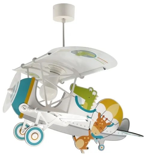 Dalber 54542 - Lampadario bambini LITTLE CROCODILE 1xE27/15W/230V