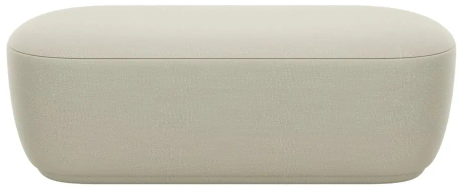 Panca beige in tessuto bouclé Kuon - Blomus