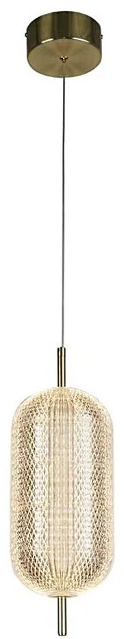 Searchlight 28803SB - Lampada a sospensione con cavo LED CAPSULE/19W/230V