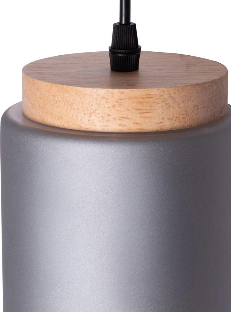 Lampada APP1813-6CP Frosted Grey