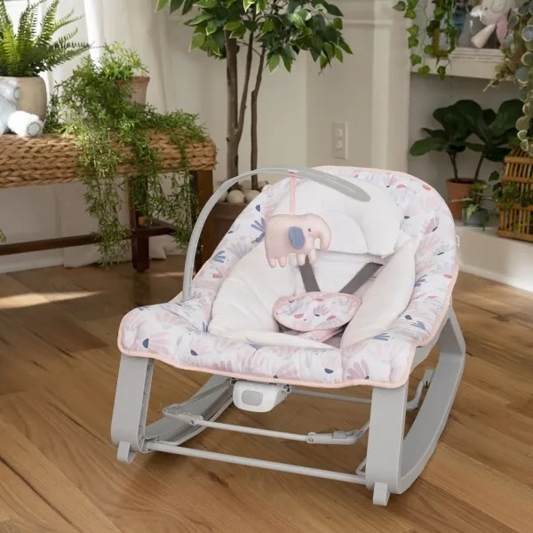 Ingenuity - Dondolo vibrante per bambini 3in1 KEEP COZY 1xC