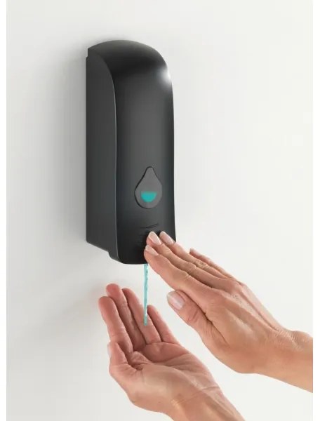 WENKO 24589100-Dispenser di sapone RANERA 740 ml nero