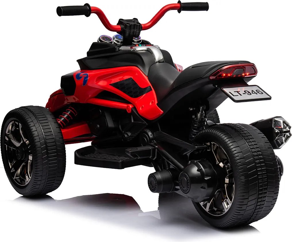 Mini Quad Elettrico per Bambini 3 Ruote 12V ATV 3.0 Rosso...