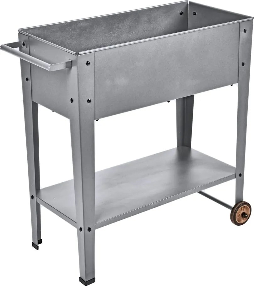 Cassetta rialzata per coltivazione con rotelle Lavandia - Garden Pleasure