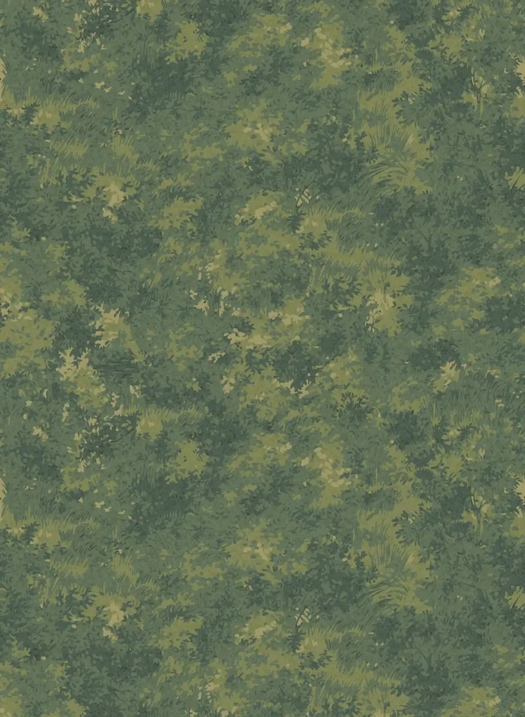 Mulberry Home Carta da parati Mulberry Forest - Emerald
