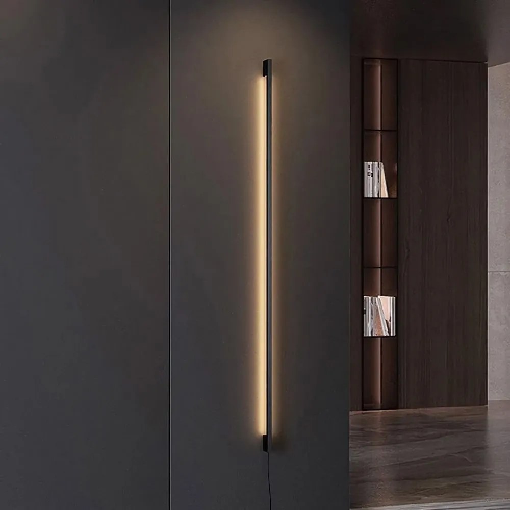 APPLIQUE DA PARETE LED LHJ066-W 150cm BLACK