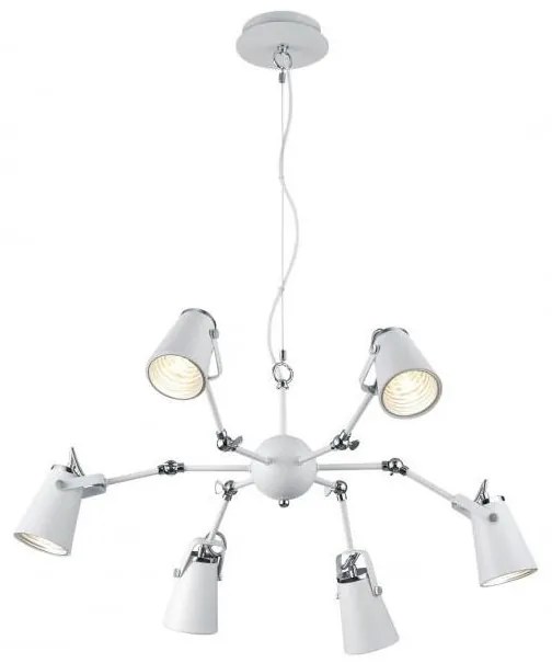 Trio - Lampadario a sospensione con filo EDWARD 6xE14/40W/230V