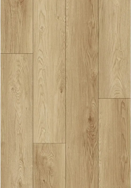 Mexen Anniston pannelli vinilici 1240 x 182 mm SPC 6,5 mm, sottofondo IXPE 1,5 mm, 4 V-Fuga, Rovere - F1038-1240-182-505-4V1-01