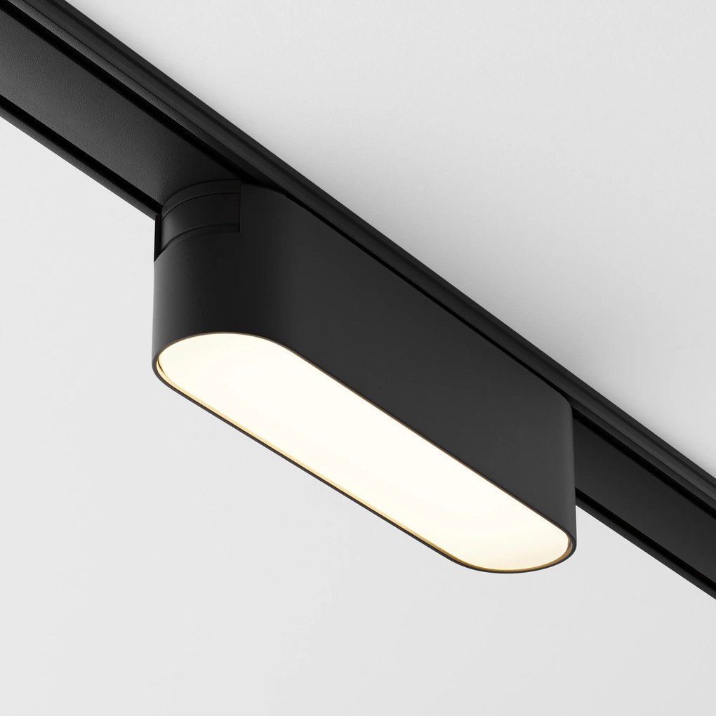 Maytoni Illuminazione a binario Serie 'Basis' Colore Nero