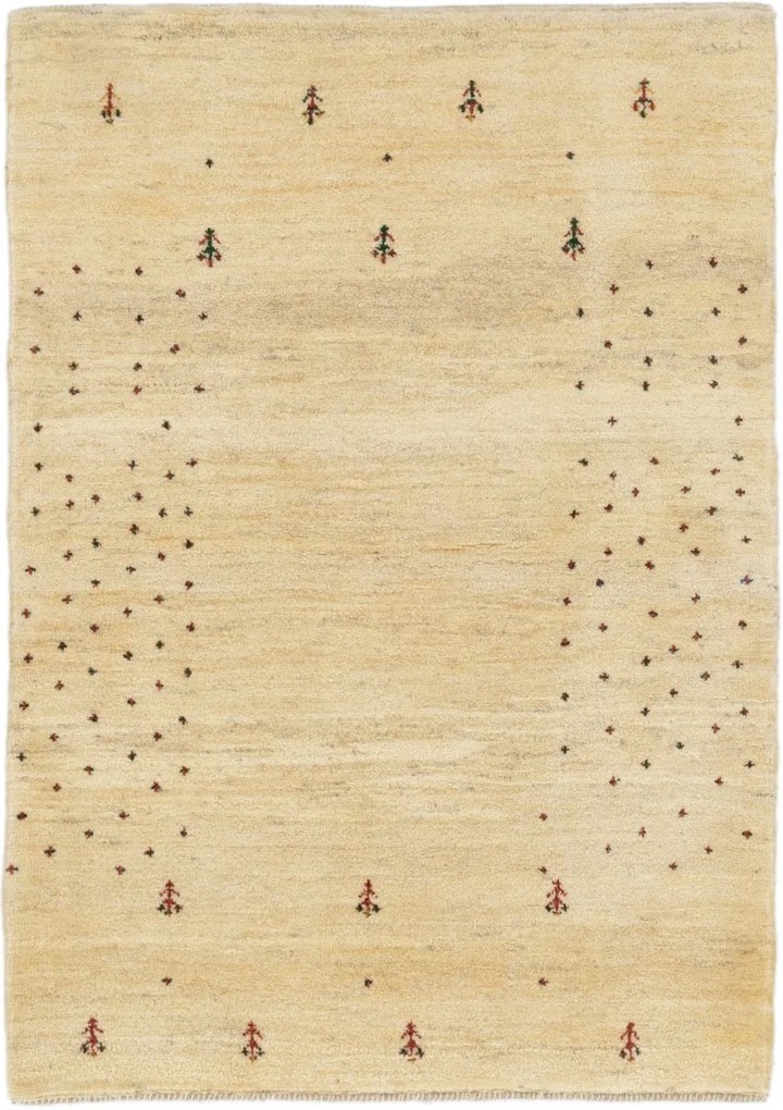Gabbeh Tappeto 100x140 (Iran) Annodato A Mano