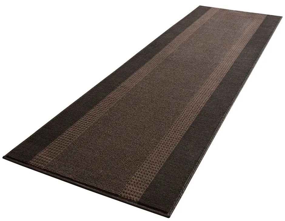 Runner marrone , 80 x 300 cm Basic - Hanse Home