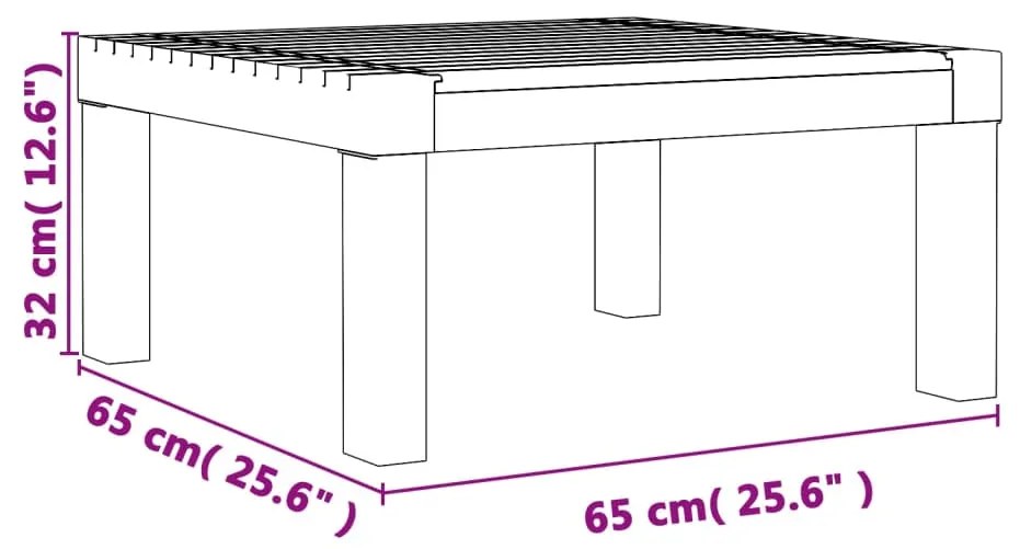 Set Salotto da Giardino 3 pz con Cuscini Antracite in PP