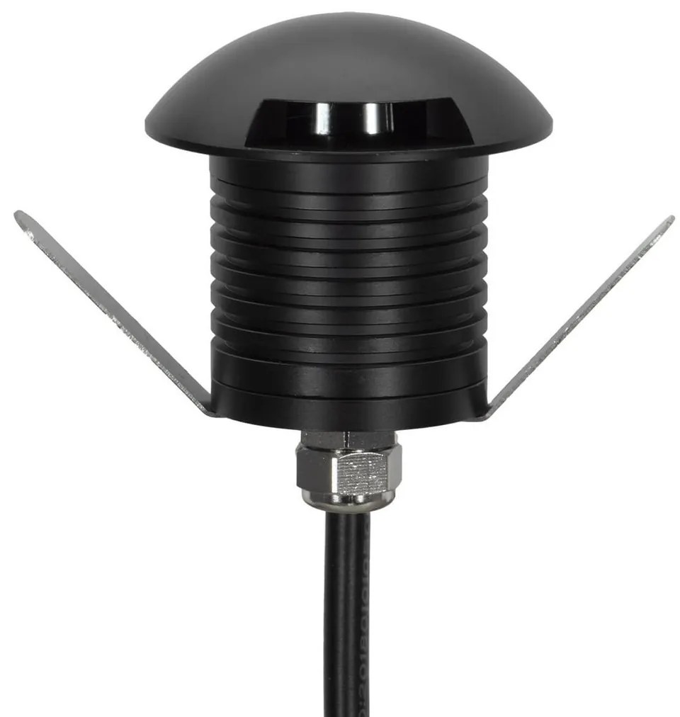 Faretto 3W Monodirezione IP67 Nero - Professional Colore Bianco Naturale 4.000K