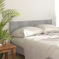 Testiera Letto Grigio Cemento 160x1,5x80cm in Legno Multistrato cod mxl 51881