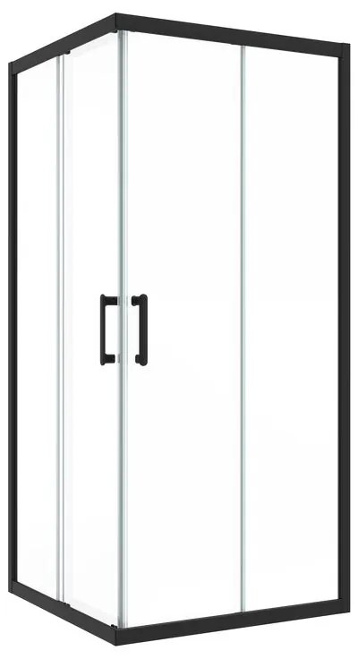 Kit vetro per doccia ad apertura scorrevole Easy L 80 x 80 x H 190cm, Sp. 6 mm trasparente