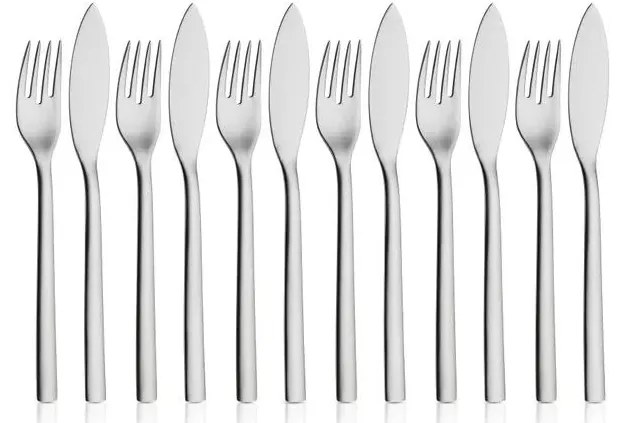 WMF - Set di posate da pesce NUOVA, 12 pezzi