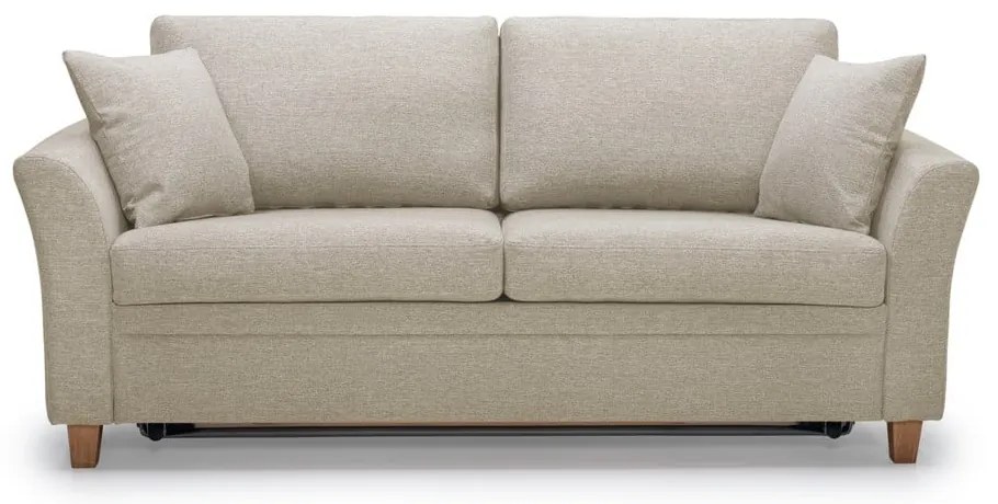 Divano letto beige 190 cm Sonia - Scandic