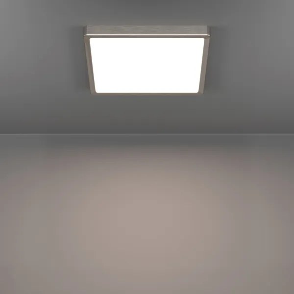 Eglo 901322 - Plafoniera LED FUEVA/13W/230V 2700/4000/6500K 29x29 cm cromato