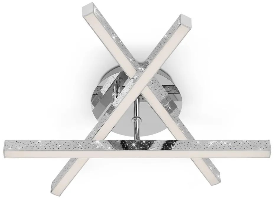 Brilo - Lampadario a plafone LED REY 3xLED/5W/230V cromo lucido