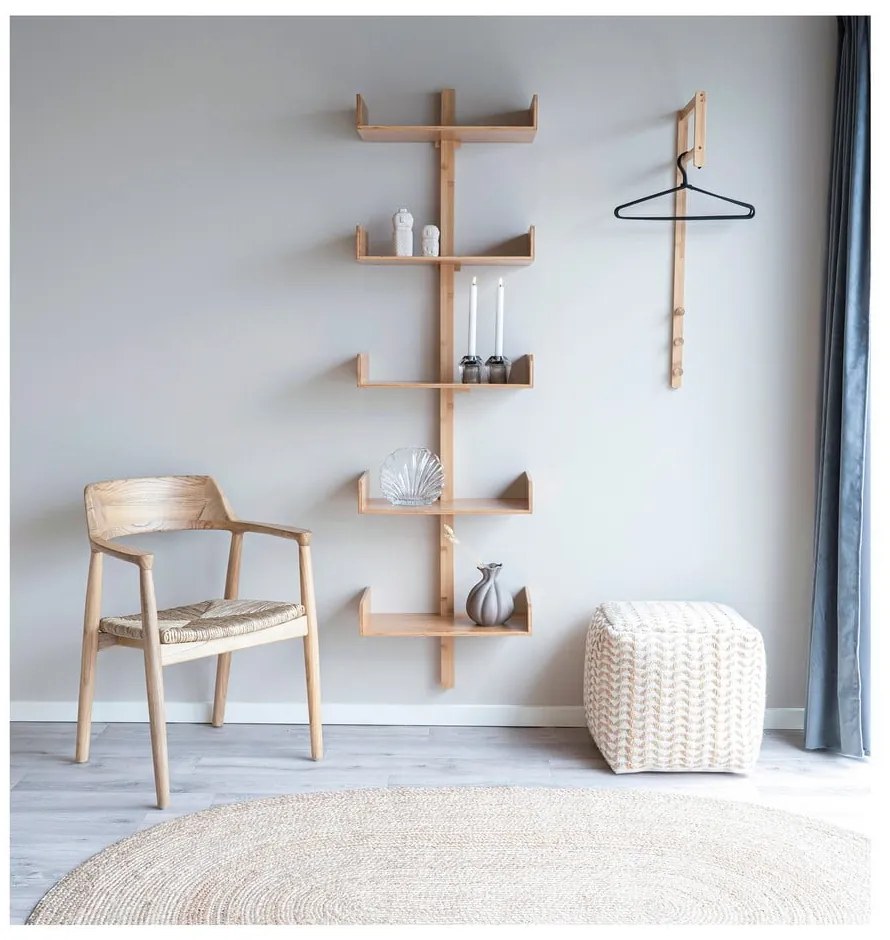 Mensola in bambù colore naturale 50 cm Villa - House Nordic