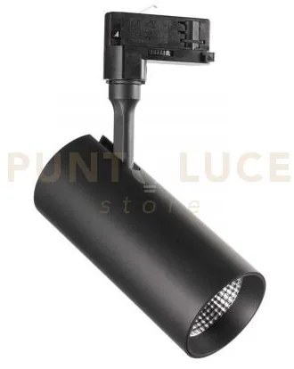 Tracklights smile 30w cri90 24ø 3000k bk