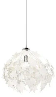 Maple Lampada a Sospensione Ø38 White/Chrome - Lindby