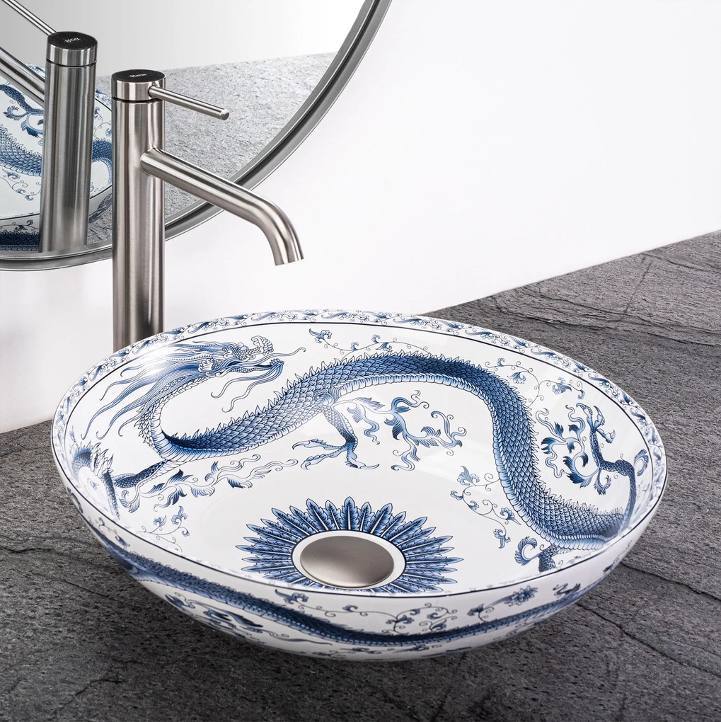 Lavabo da appoggio Rea Kioto
