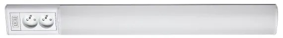 Rabalux 78041 - Lampada LED sottopensile con prese BATH 2E LED/15W/230V 4000K 70cm bianco