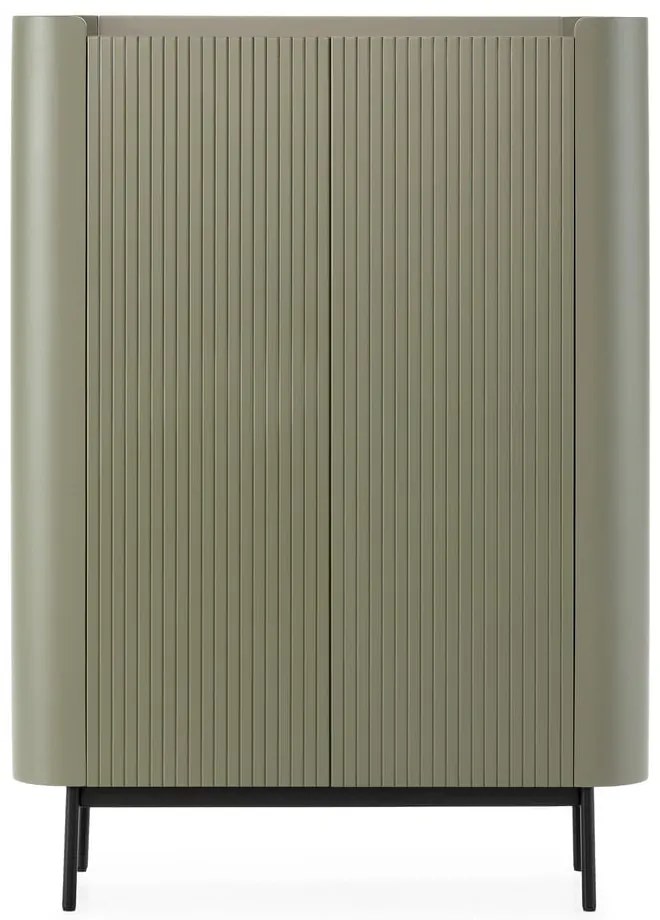 Armadietto verde 100x140x40 cm Willa – MOME