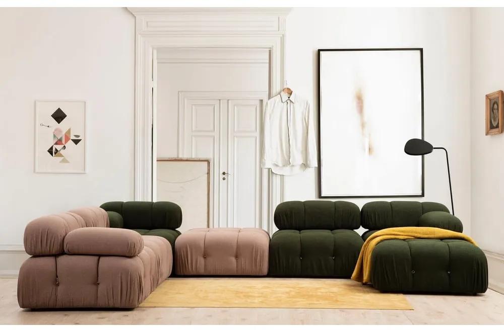 Modulo divano verde scuro (angolo destro) Bubble - Artie