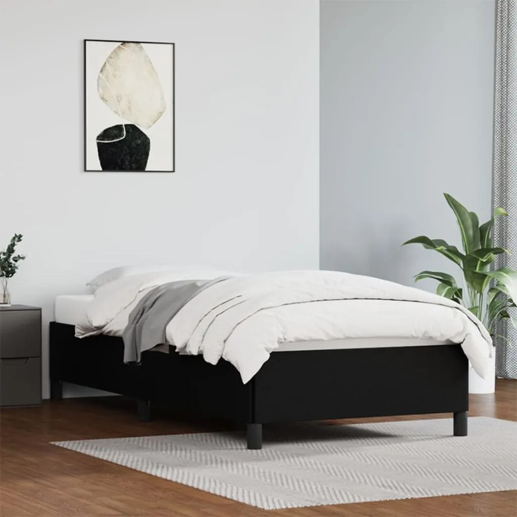 Giroletto Nero 100x200 Cm İn Similpelle /