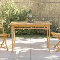 Tenda da Pranzo da Giardino 110x55x75 cm in Bamb 368031