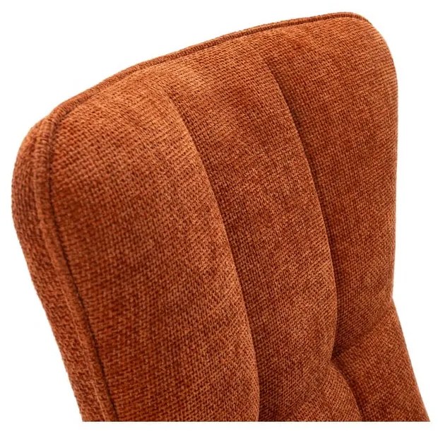 Sedie da pranzo in set color terracotta 2 pz Damon – Marckeric