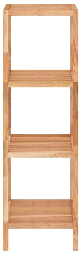 Scaffale da bagno 36x36x112 cm in legno massello di noce