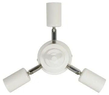 Duolla - Plafoniera YUTE BOHO 3xE27/15W/230V diametro 60 cm marrone/color crema