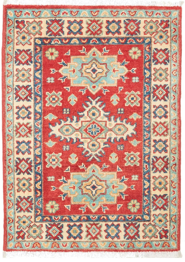 Kazak Tappeto orientale 80x60 (Pakistan) Annodato A Mano