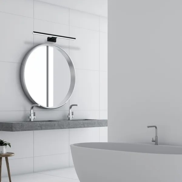 LED Lampada da parete per bagno SHINE LED/13,8W/230V 60 cm IP44 nero