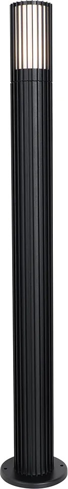Palo da esterno intelligente nero 80 cm IP44 incl. Zigbee GU10 - Boris